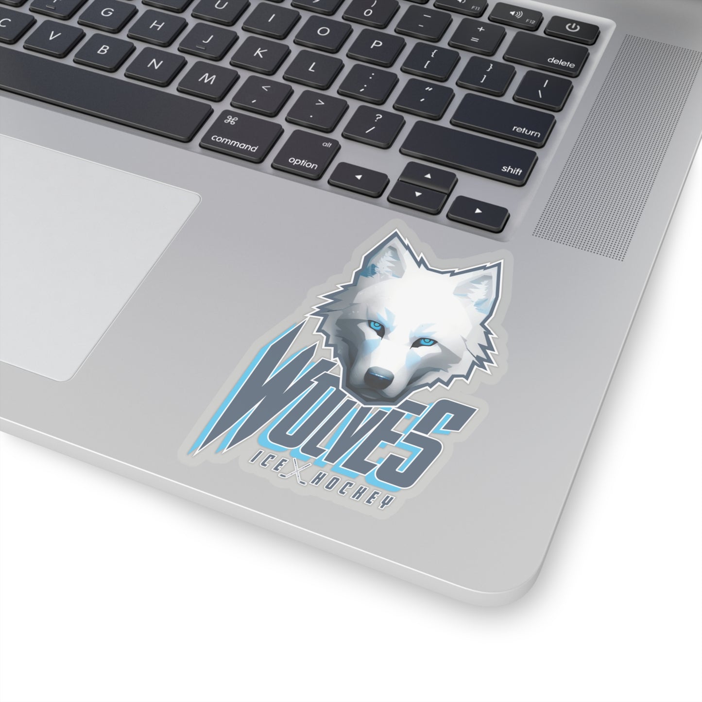 Wolves Ice Hockey Sticker - Indoor