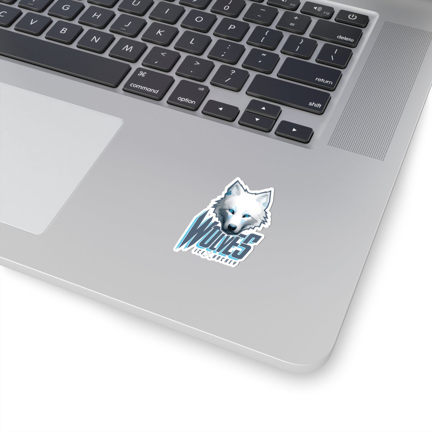 Wolves Ice Hockey Sticker - Indoor