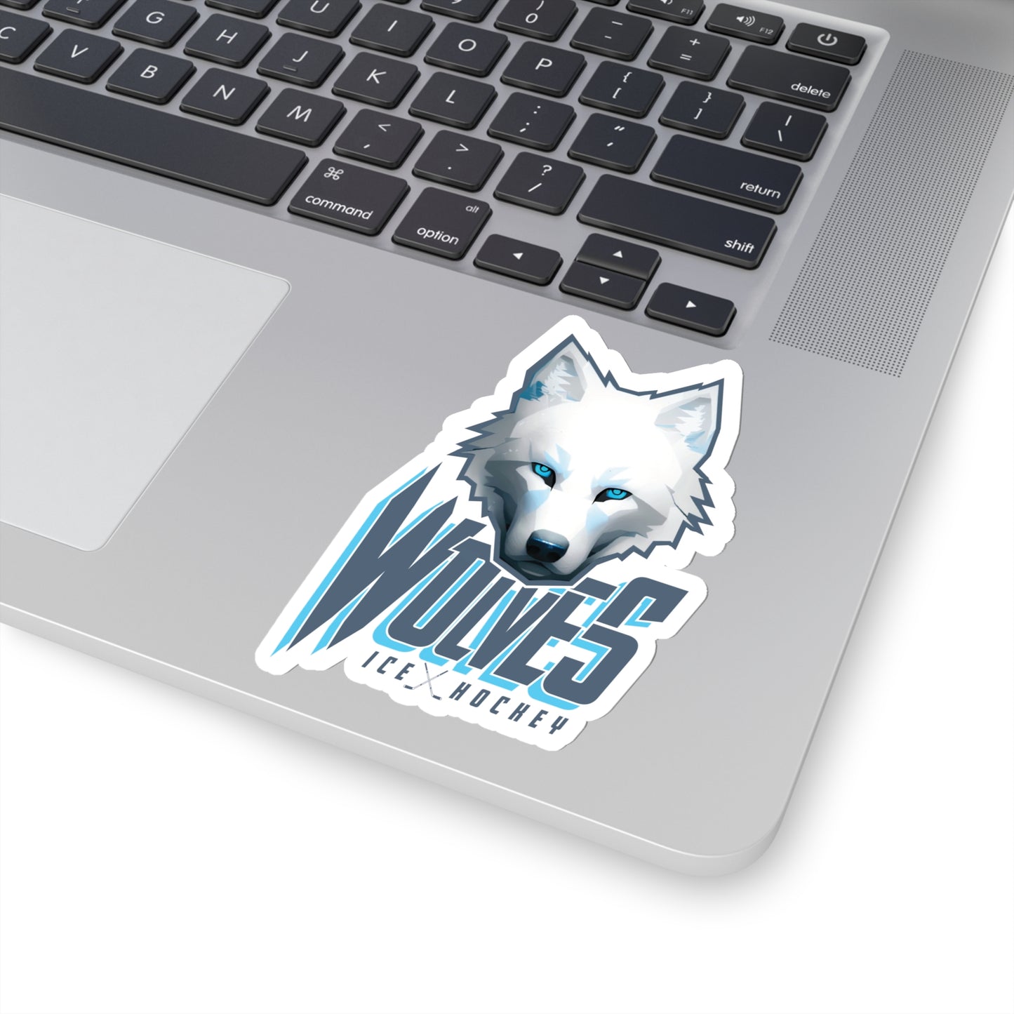 Wolves Ice Hockey Sticker - Indoor