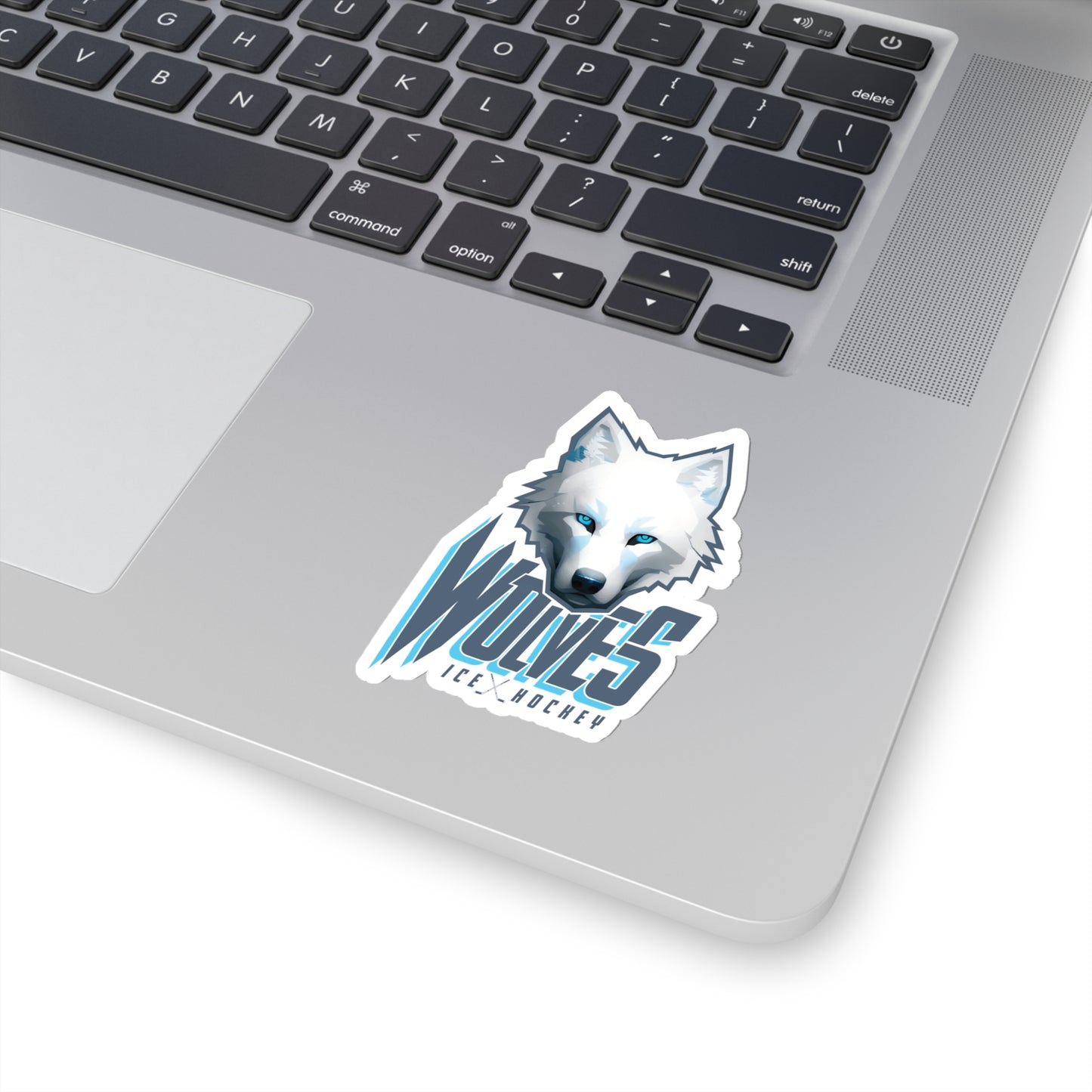 Wolves Ice Hockey Sticker - Indoor