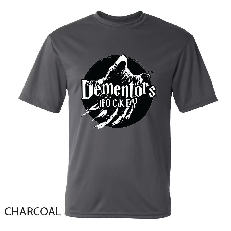 Dementors Performance Dri-Fit T-Shirt White Logo
