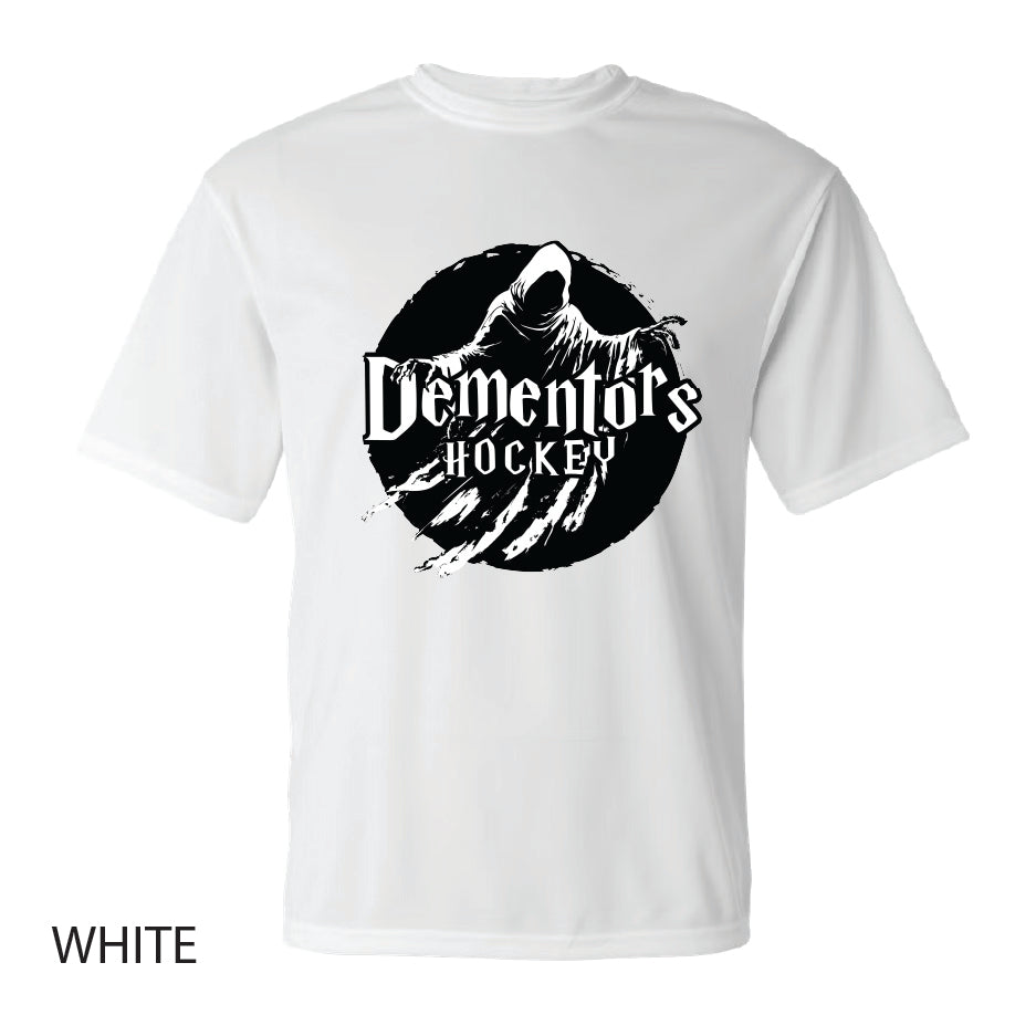 Dementors Performance Dri-Fit T-Shirt White Logo