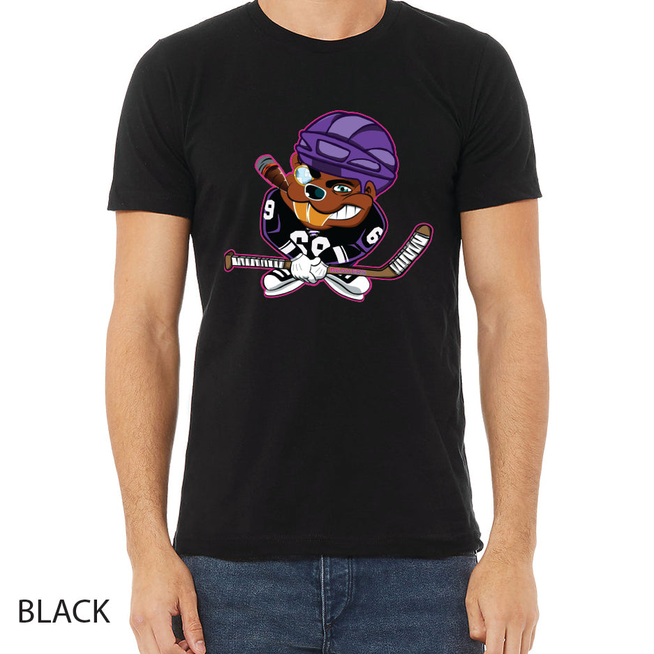 Beavers Unisex Jersey Tee Crewneck T-Shirt