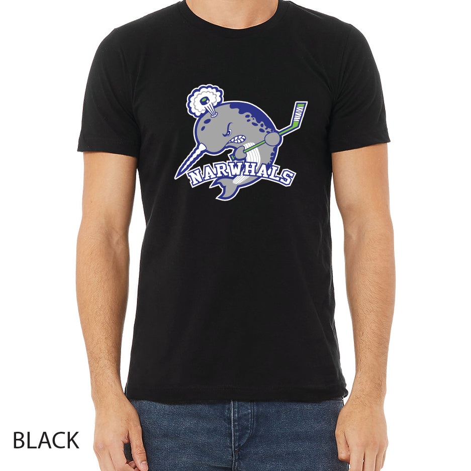 Narwhals Unisex Jersey Tee Crewneck T-Shirt