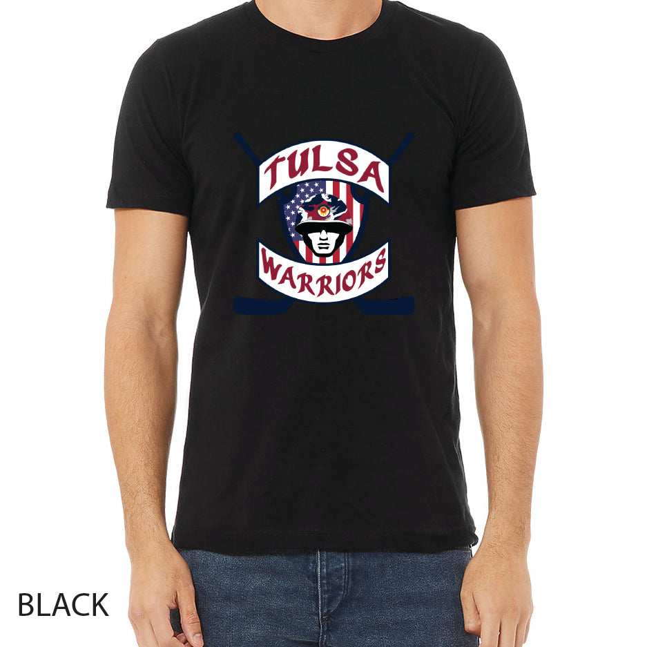 Tulsa Warriors Unisex Jersey Tee Crewneck T-Shirt