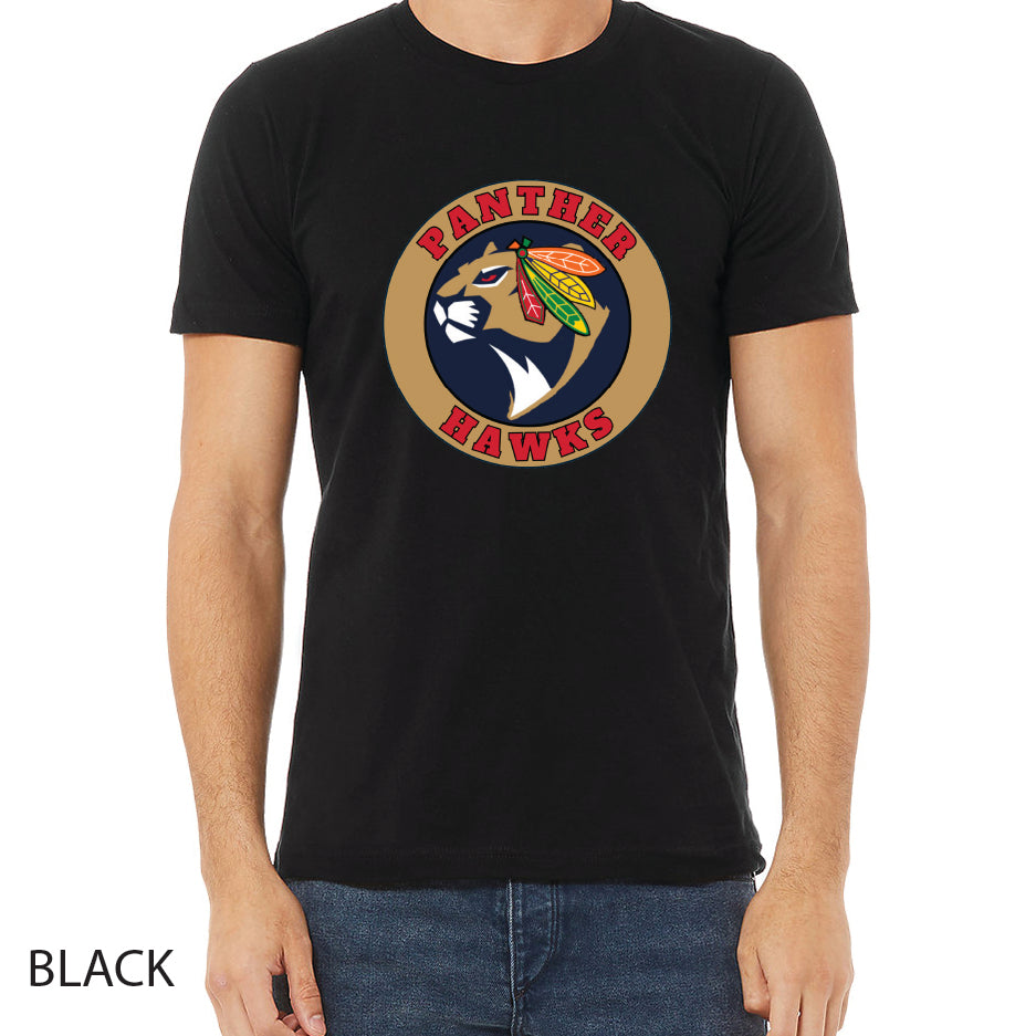 Panther Hawks Unisex Jersey Tee Crewneck T-Shirt