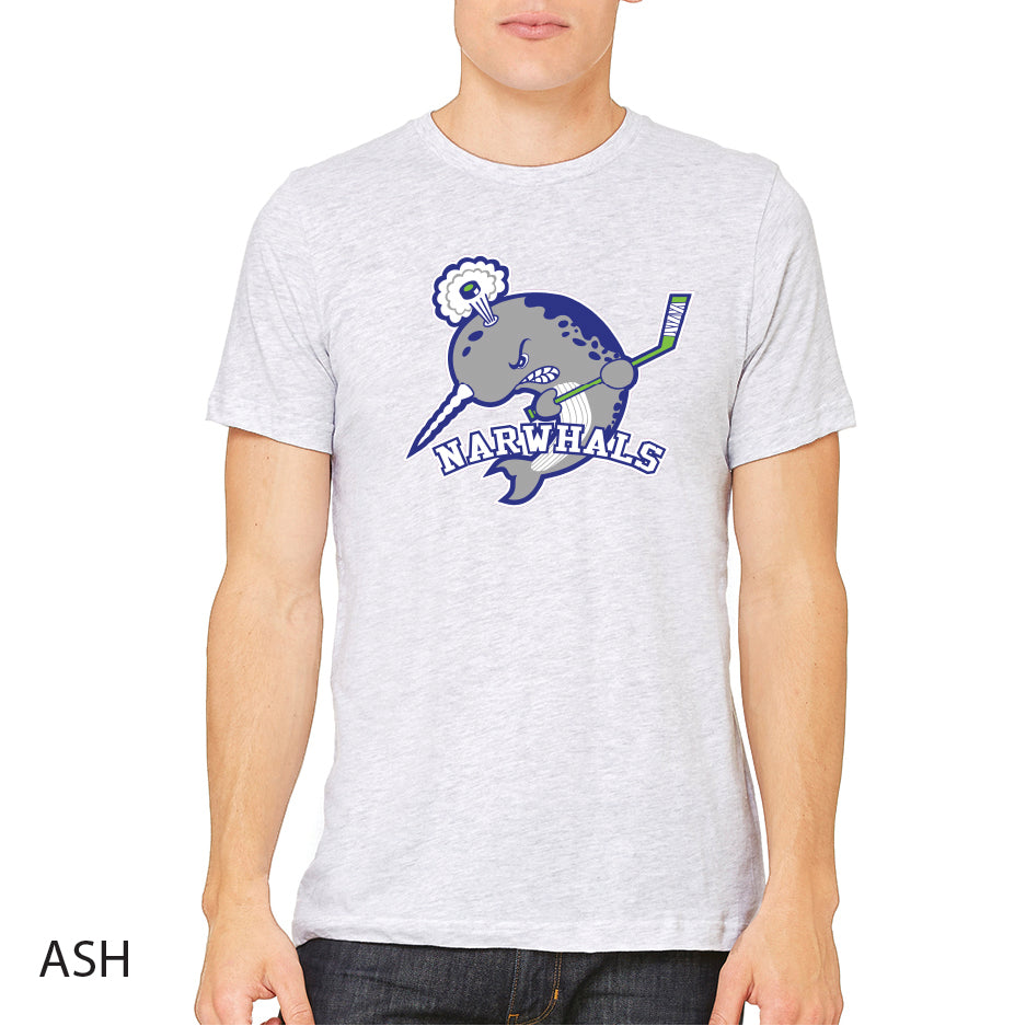 Narwhals Unisex Jersey Tee Crewneck T-Shirt