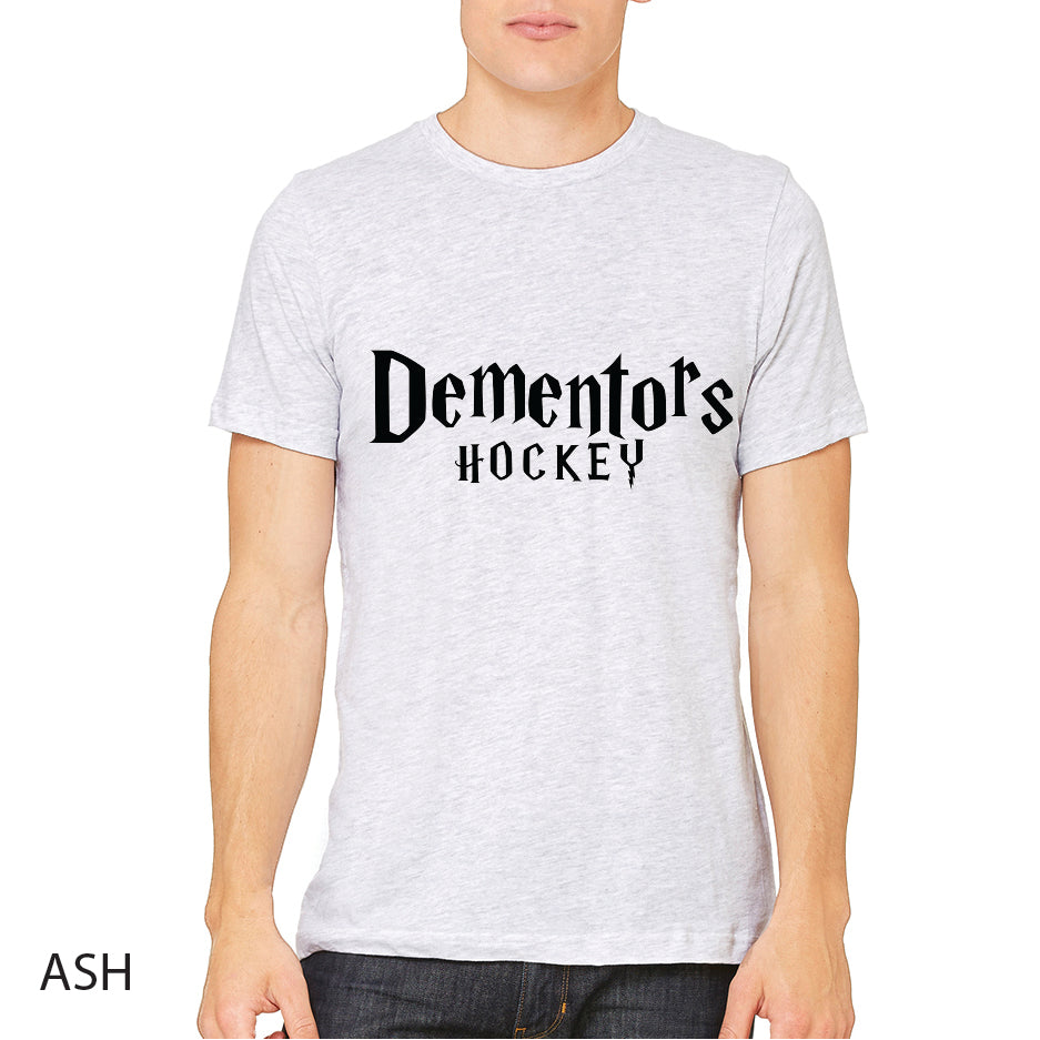 Dementors Unisex Jersey Tee Crewneck T-Shirt Word Logo