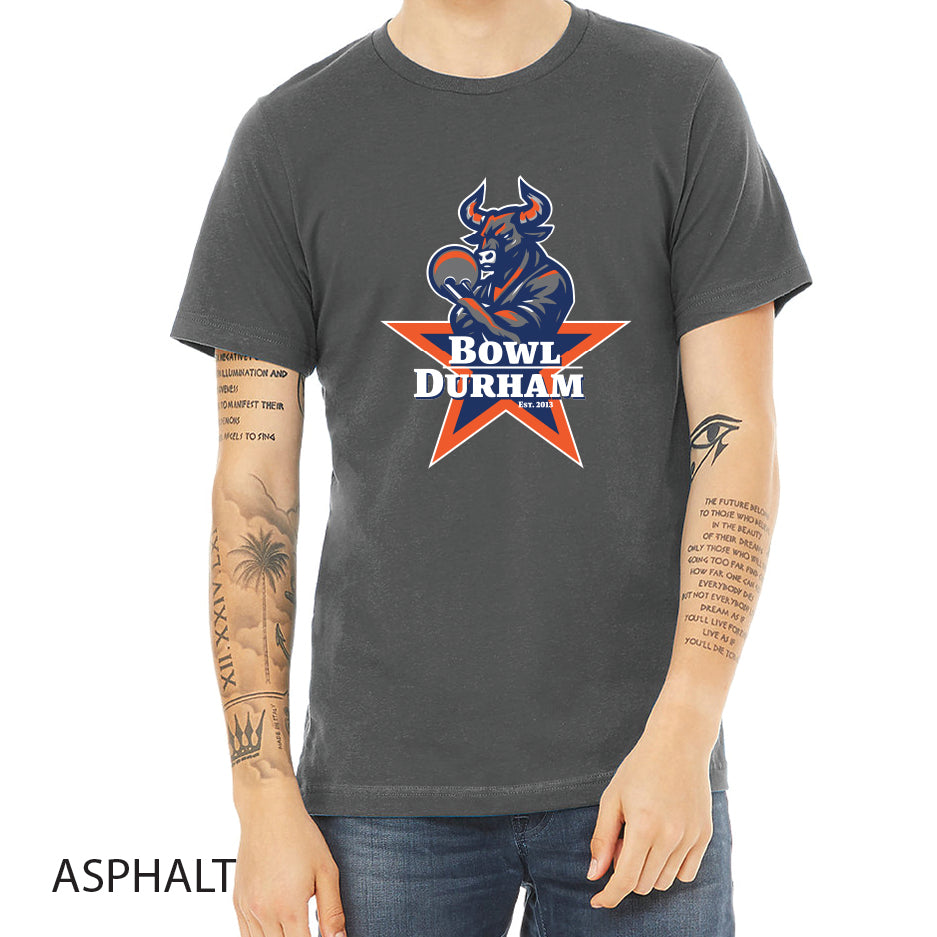 Bowl Durham Unisex Jersey Tee Crewneck T-Shirt