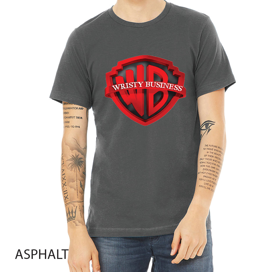 Wristy Business Unisex Jersey Tee Crewneck T-Shirt