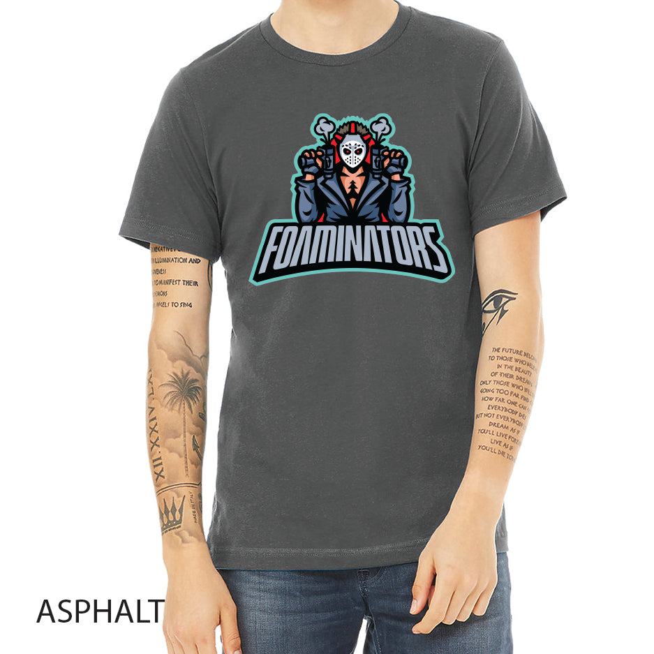 Foaminators Unisex Jersey Tee Crewneck T-Shirt