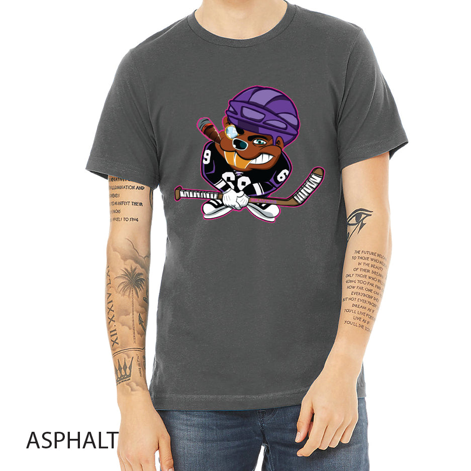 Beavers Unisex Jersey Tee Crewneck T-Shirt