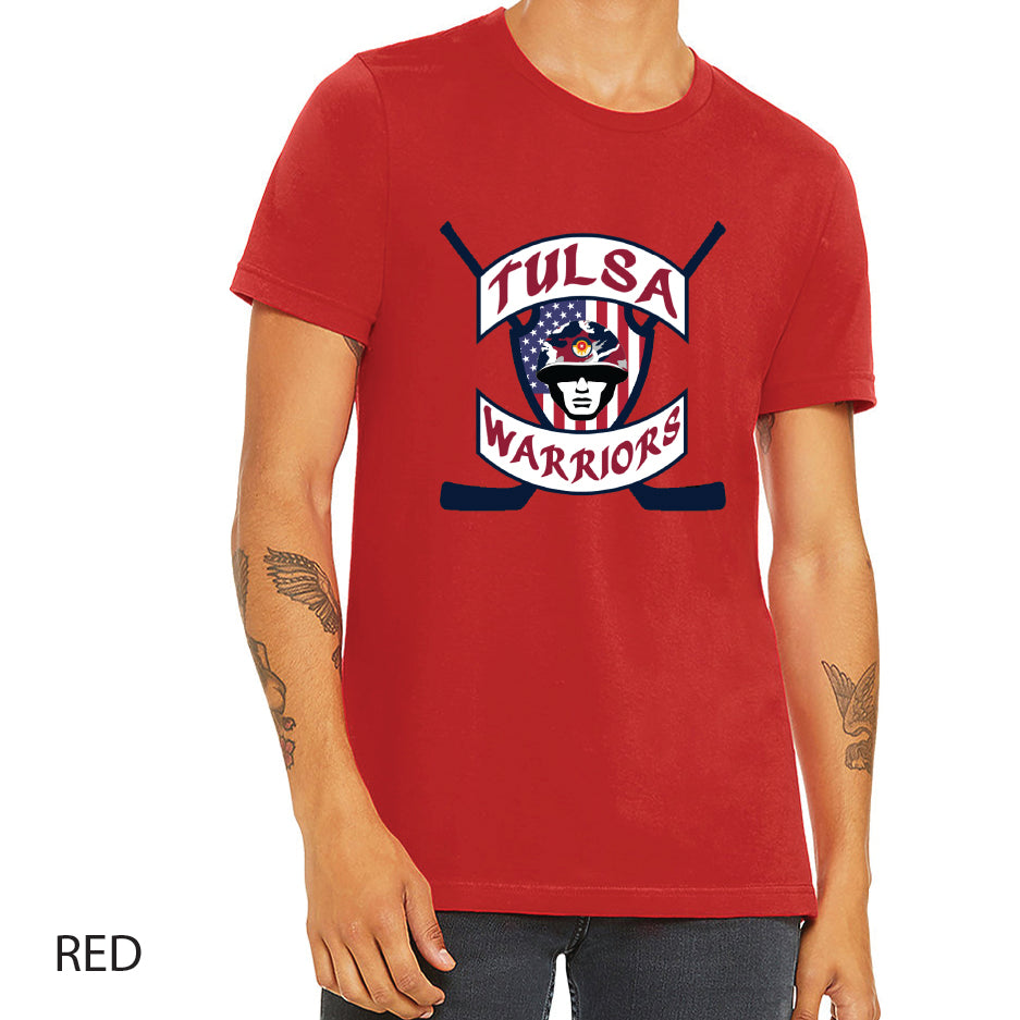 Tulsa Warriors Unisex Jersey Tee Crewneck T-Shirt