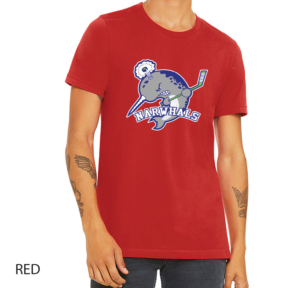 Narwhals Unisex Jersey Tee Crewneck T-Shirt