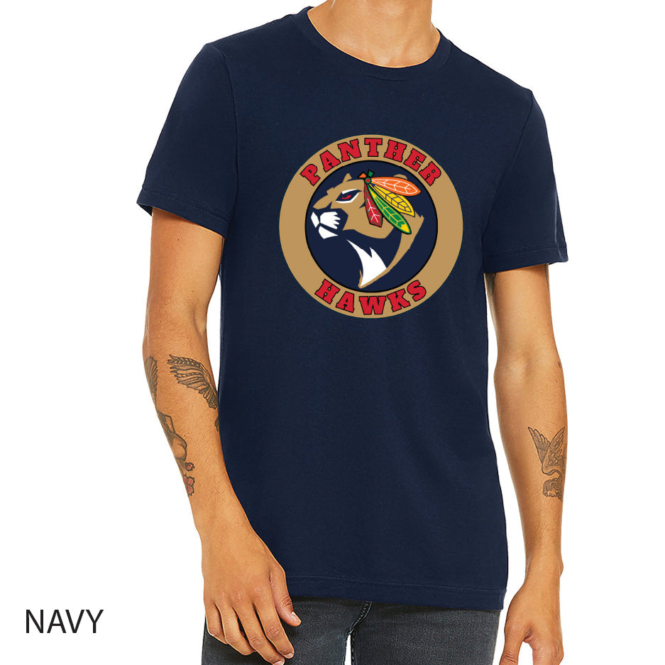 Panther Hawks Unisex Jersey Tee Crewneck T-Shirt