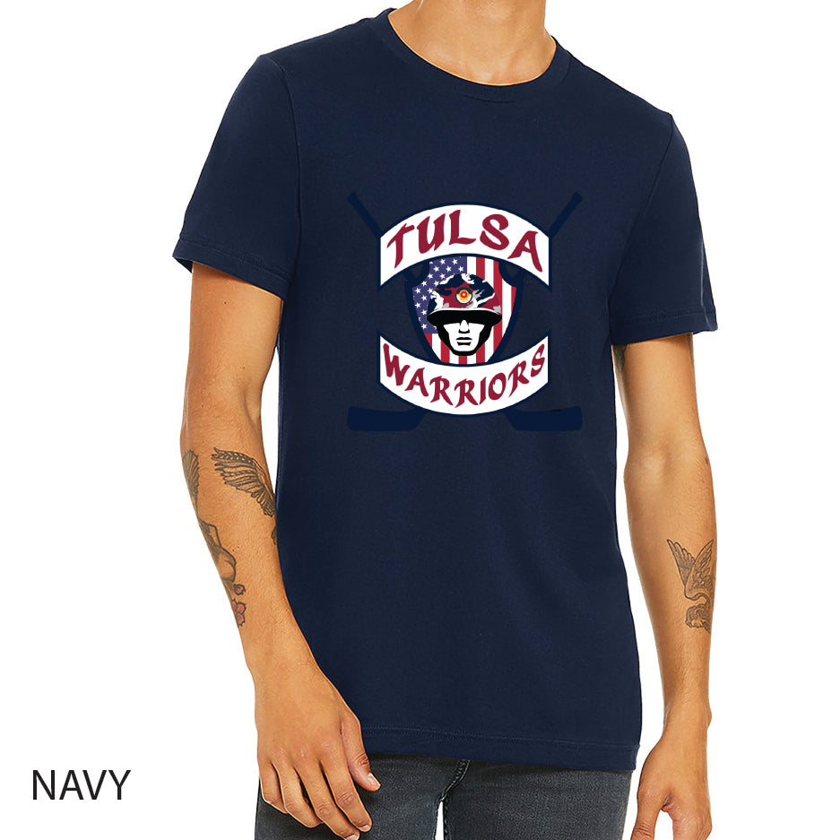 Tulsa Warriors Unisex Jersey Tee Crewneck T-Shirt
