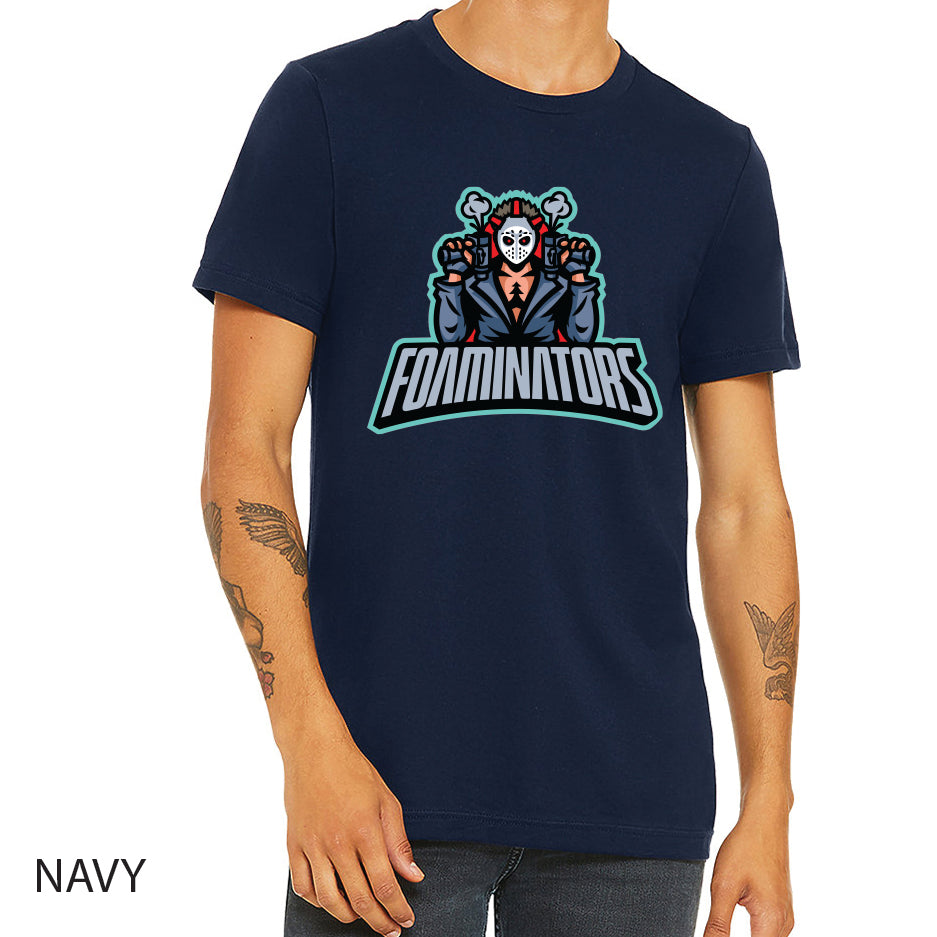 Foaminators Unisex Jersey Tee Crewneck T-Shirt
