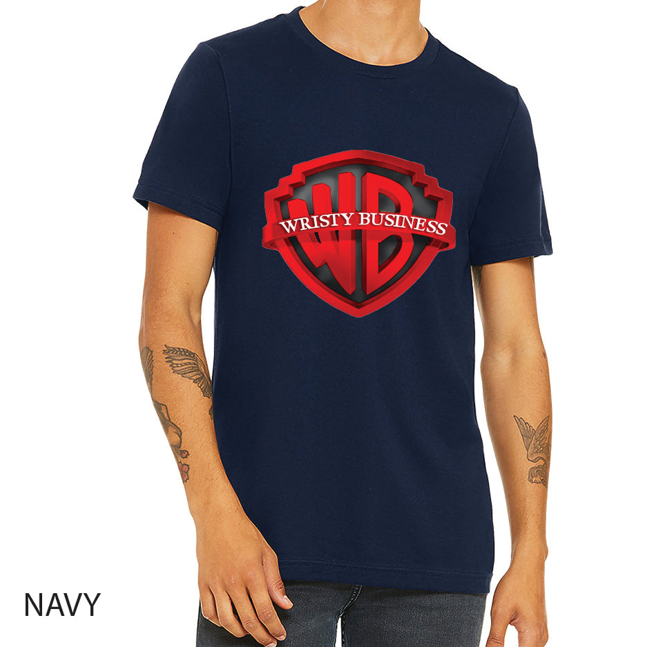 Wristy Business Unisex Jersey Tee Crewneck T-Shirt
