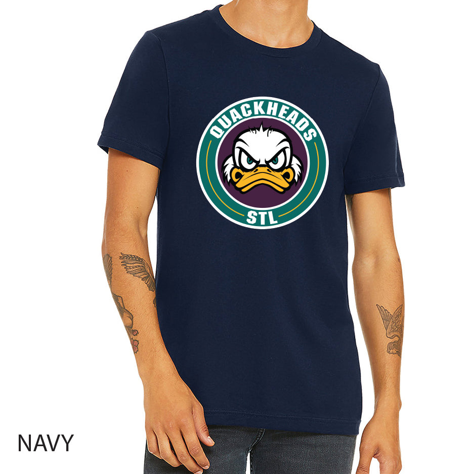 Quackheads Unisex Jersey Tee Crewneck T-Shirt