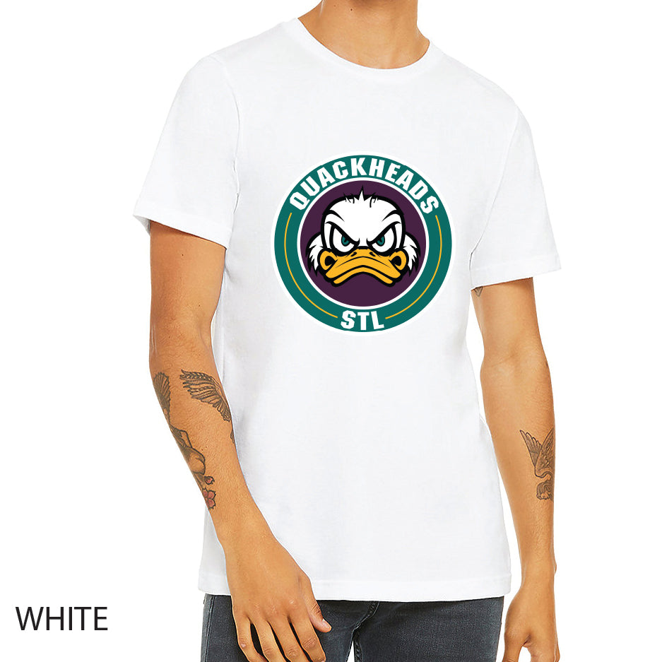 Quackheads Unisex Jersey Tee Crewneck T-Shirt