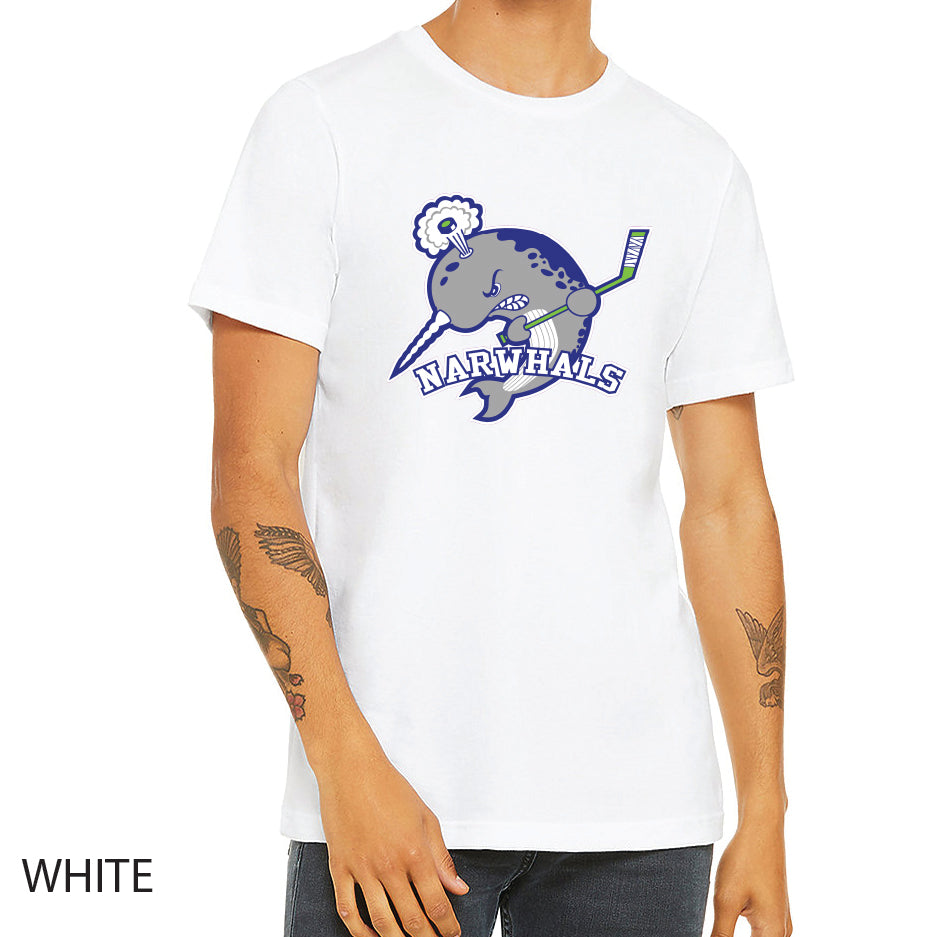Narwhals Unisex Jersey Tee Crewneck T-Shirt