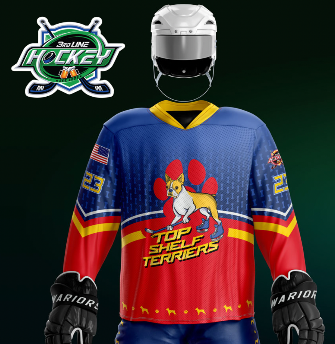 Top Shelf Terriers - Customizable Name/Number