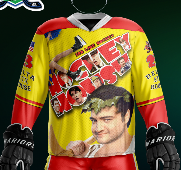 Hockey House Jersey - Customizable Name/Number