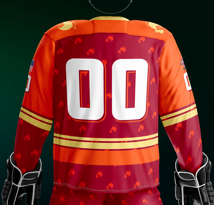 Cran Orange Jersey - Customizable Name/Number
