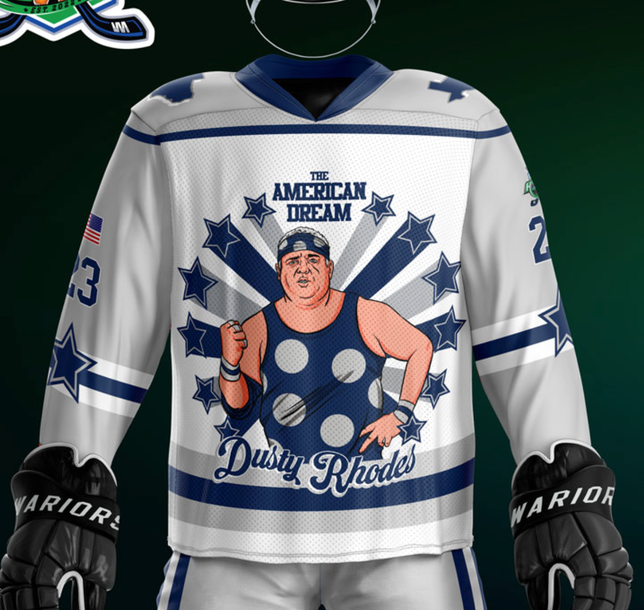 Copy of Dusty Rhodes Jersey - Customizable Name/Number