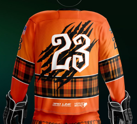 T-Bag Pipers Jersey - Customizable Name/Number