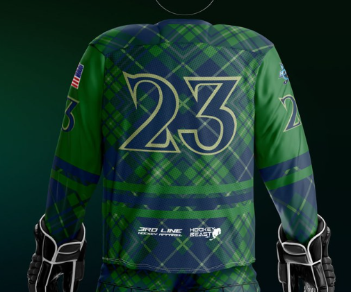 Fire in the Sky Jersey - Customizable Name/Number