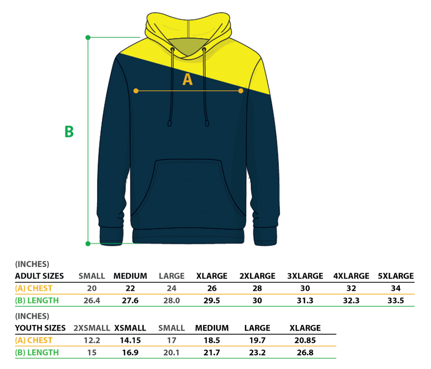Narwhals Sublimated Jersey Style Hoodie