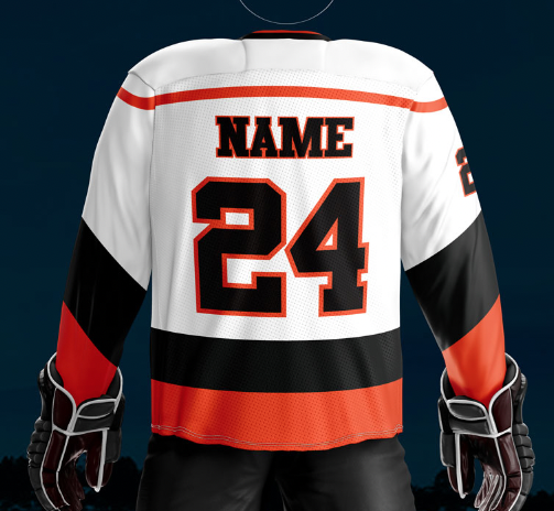 Salamanders White Jersey - Customizable Name/Number