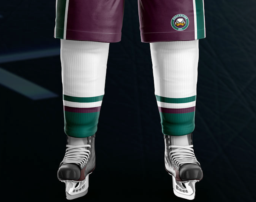 Quackheads White Socks