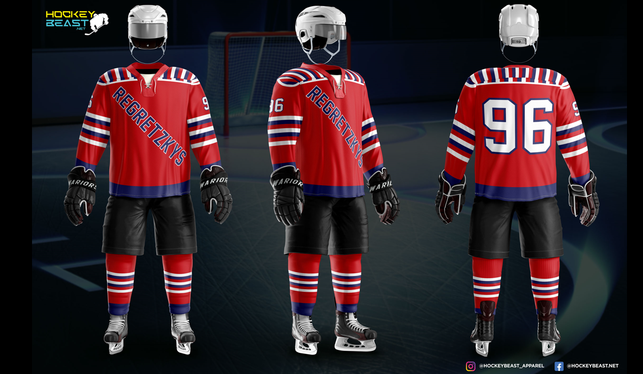 Regretzkys Sublimated Red Jersey