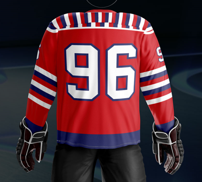 Regretzkys Sublimated Red Jersey