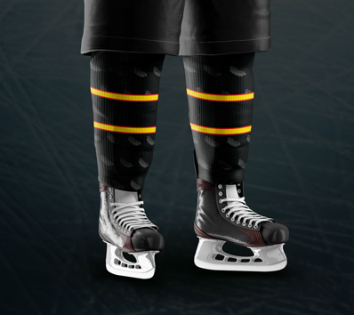 Hotdogs Black Socks