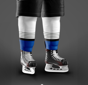 Bullets White Socks