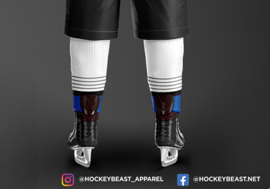 Bullets White Socks