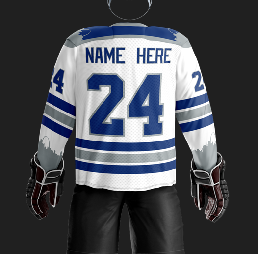 Show Me Collectibles Reversible Blue/White Jersey