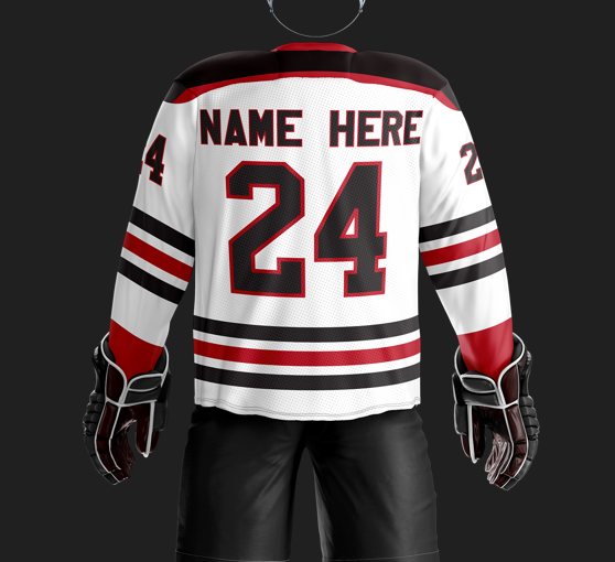 Tigers HNA Sublimated White Jersey