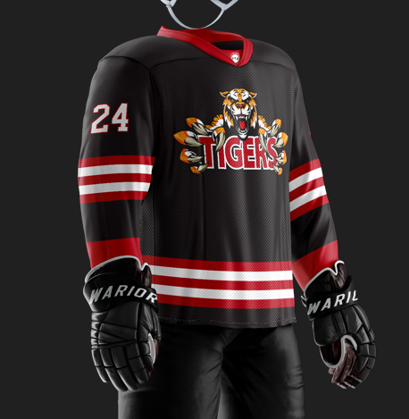Tigers HNA Sublimated Black Jersey
