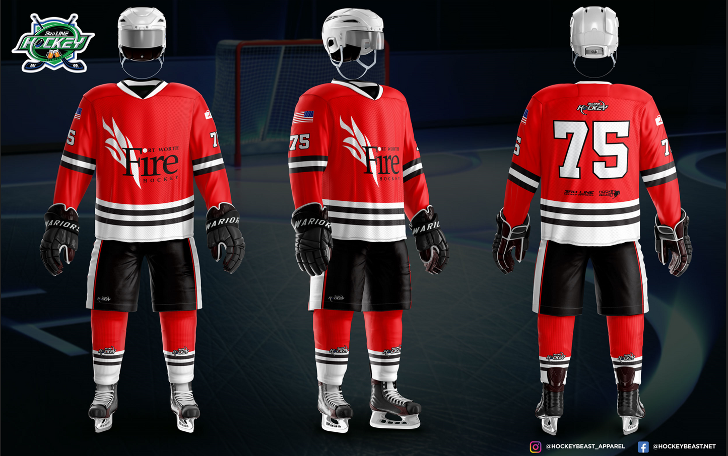 Dallas Summer 2024 - Fire Jersey