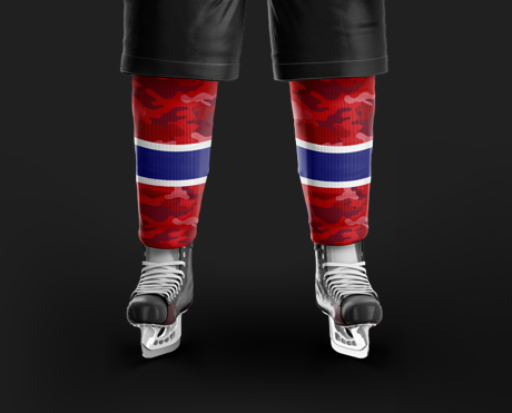Tulsa Warriors Red Socks