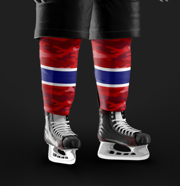 Tulsa Warriors Red Socks
