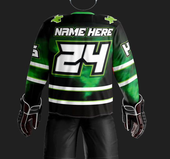 Skunks Sublimated Black Jersey