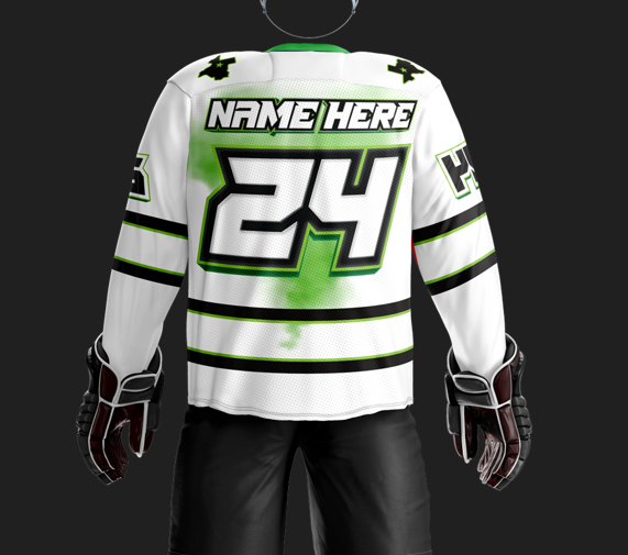 Skunks Sublimated White Jersey
