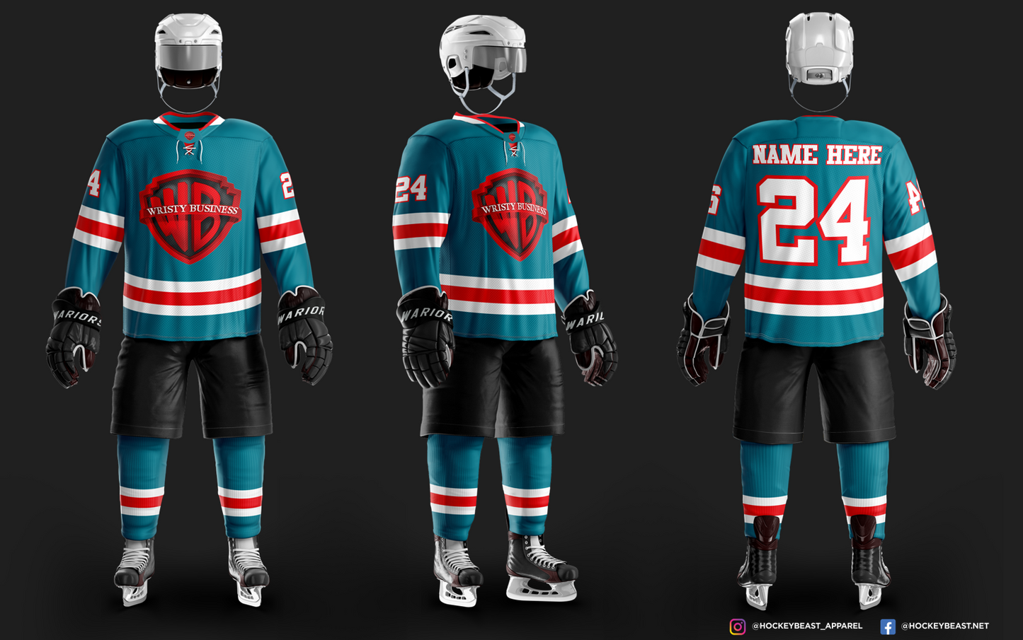 Wristy Business Sublimated Jersey