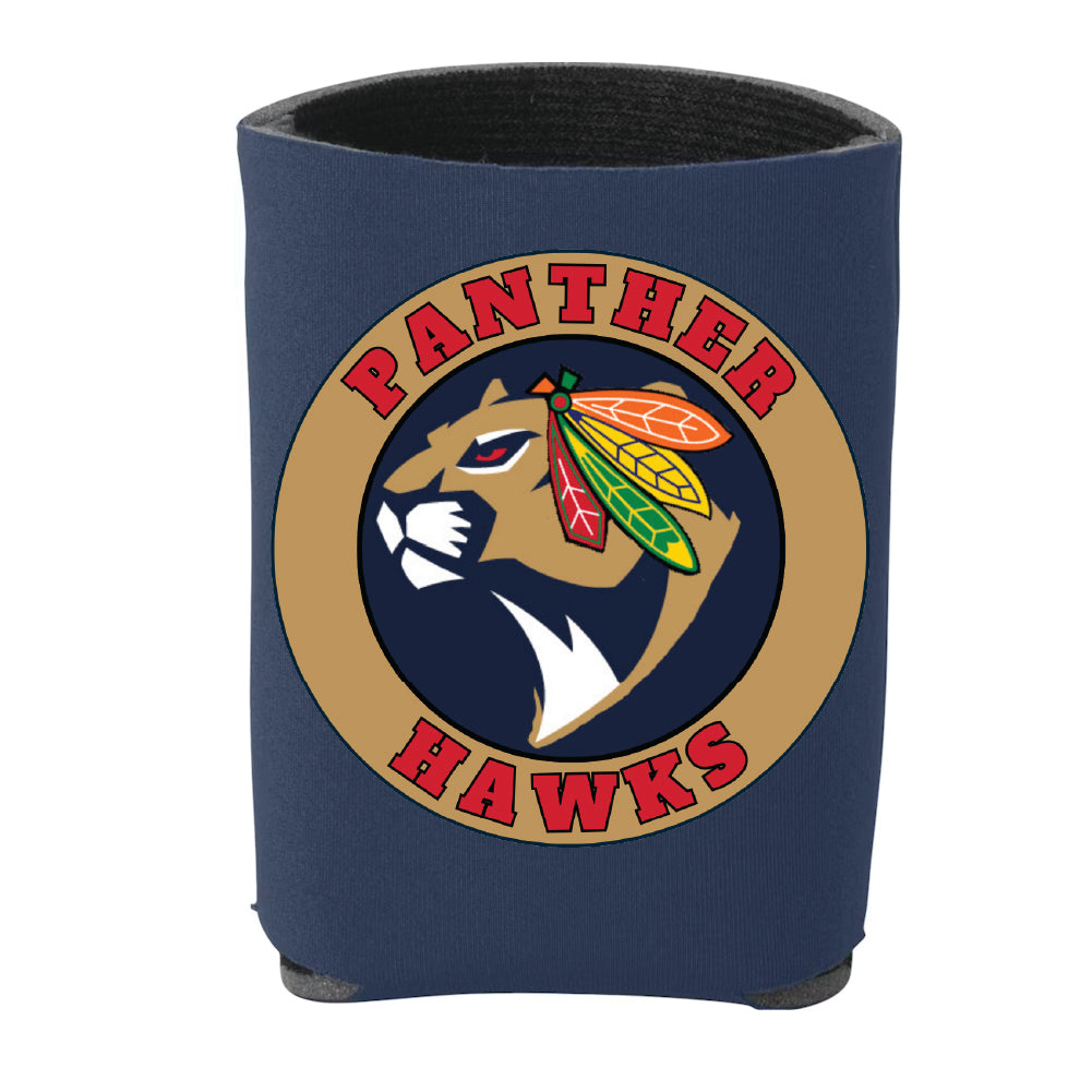 Panther Hawks Koozie