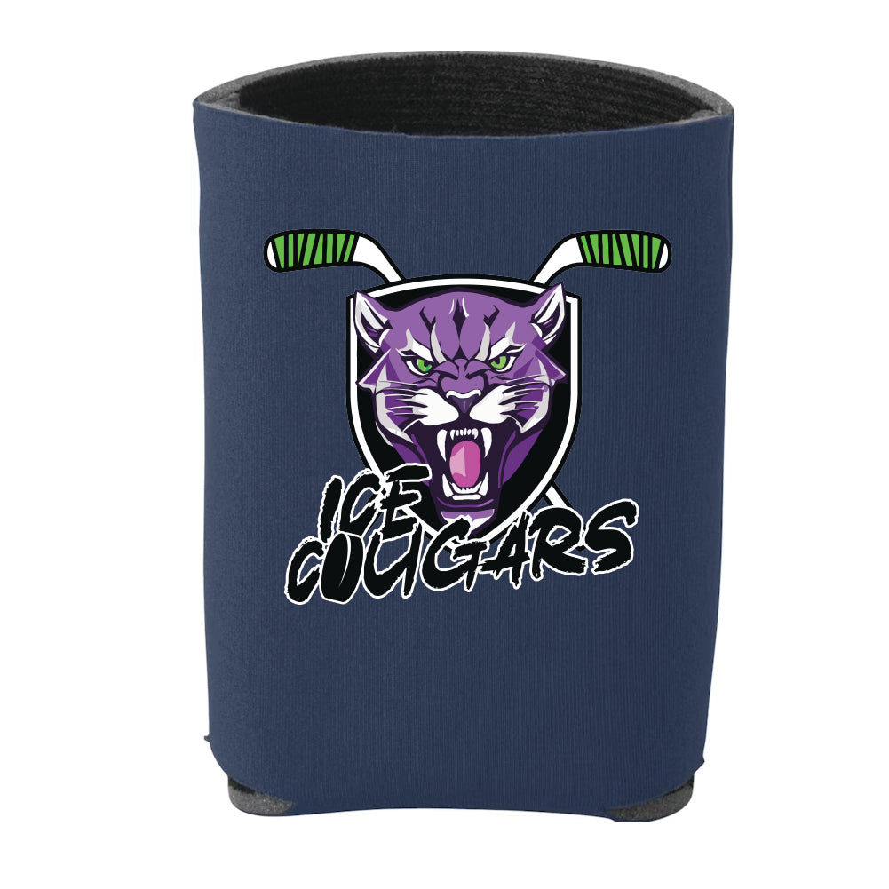 Ice Cougars Koozie